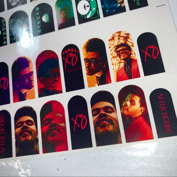 The Weeknd nail decals - Picture 2 of 6
